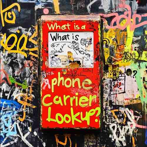 What is NumLookup phone carrier lookup?